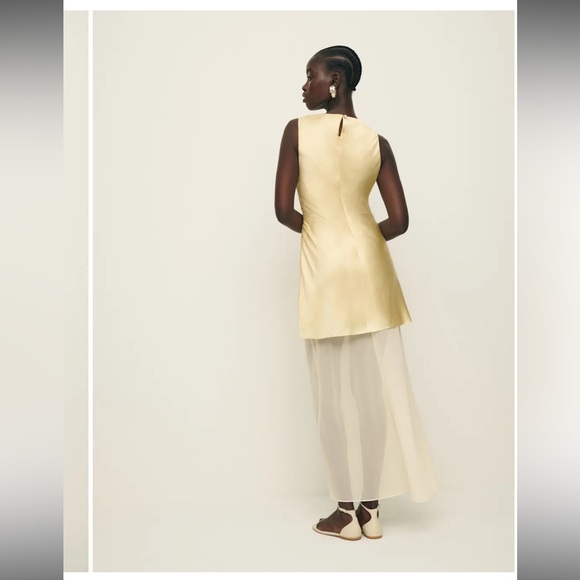 Reformation Logan Silk Dress NWT - Picture 2 of 3